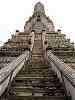 The steps up the Wat Arun stupa